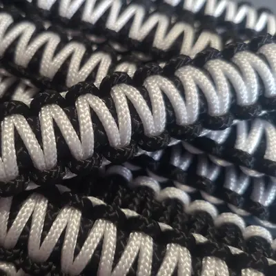 Macramé braided rope halter 2