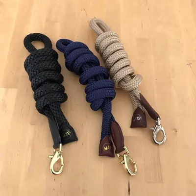 2 m Leather and Rope Lead Rope 1