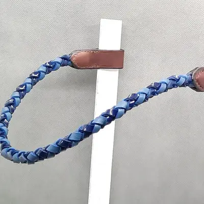 Front round braided wave 1