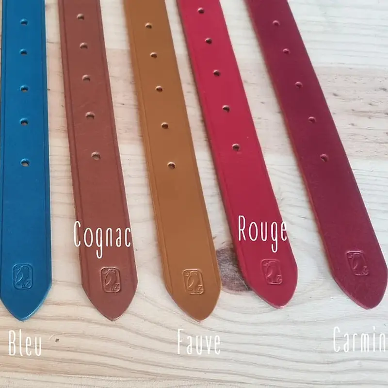 The "hand-sewn" belt 7