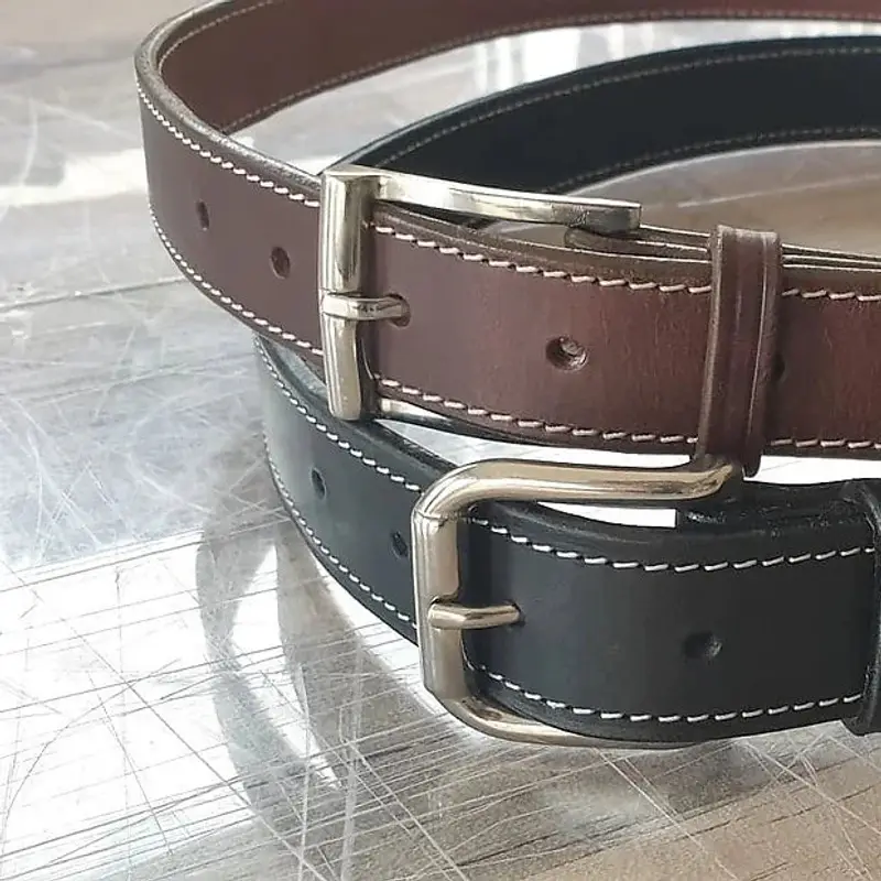 The "quilted" belt