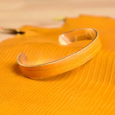 Leather and metal bracelet 2