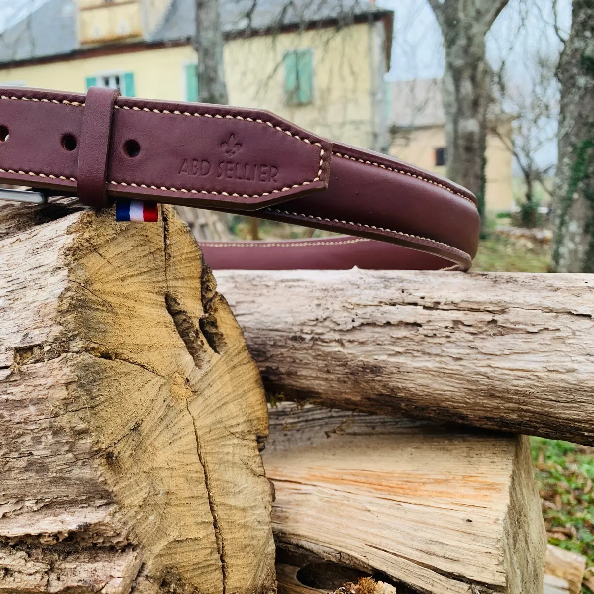 "Philippe" quilted padded lined belt 3