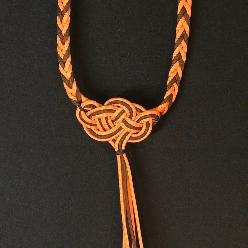Cordelette éthologique tressée