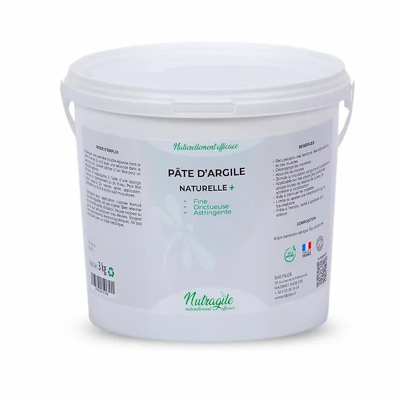 Pâte d'Argile Naturelle +