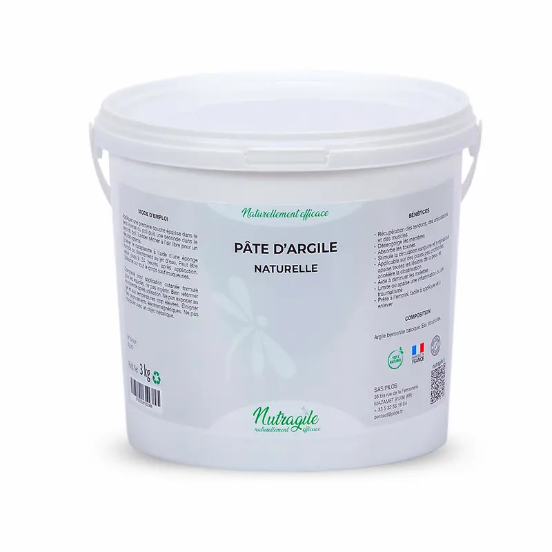 Pâte d'Argile Naturelle